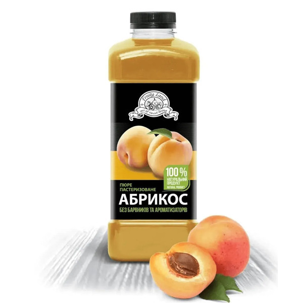 Пюре пастеризоване Фрутіленд абрикос 1кг