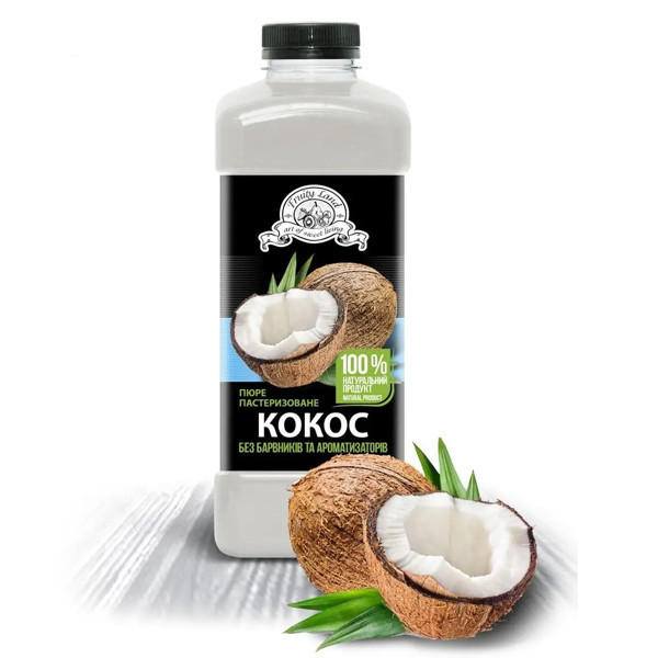 Пюре пастеризоване Фрутіленд кокос 1кг