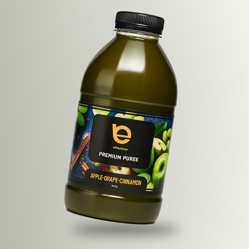 [НФ-00002944ёё] Пюре Елленбар Яблуко-Виноград-Кориця 900г