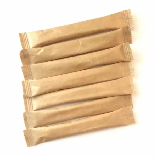 [НФ-00002848ёё] Цукор Тростинний 5г 1кг/200шт