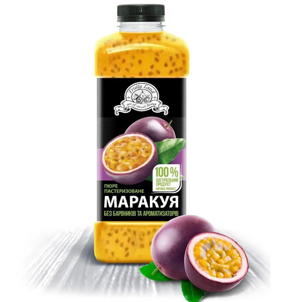 [НФ-00002774ёё] Пюре пастеризоване Фрутіленд маракуйя (з кісточкою) 1кг