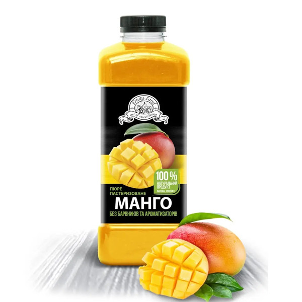[НФ-00002771ёё] Пюре пастеризоване Фрутіленд манго 1кг